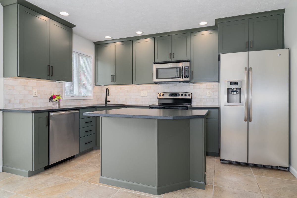 Kitchen by Landmark Construction
