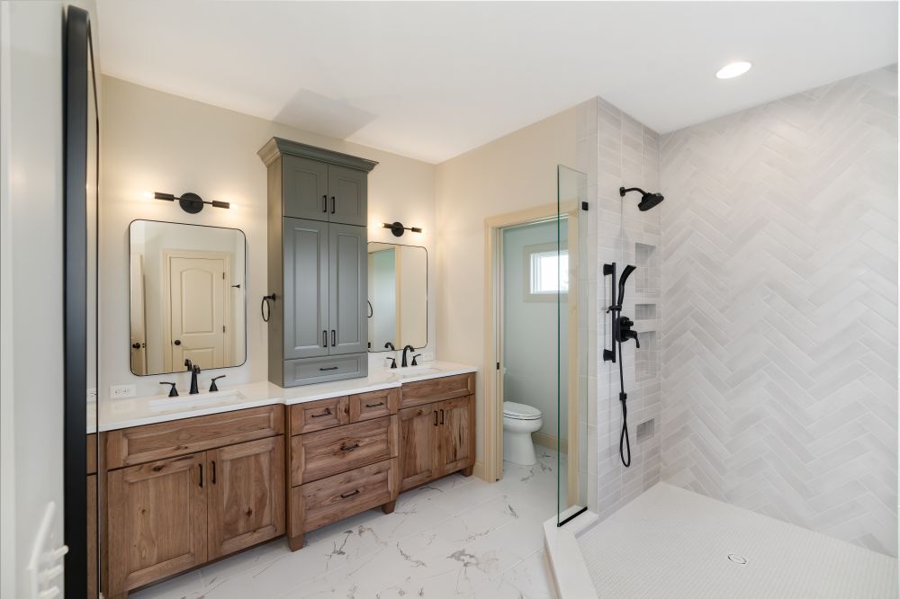 bloomington normal Illinois bathroom remodel 