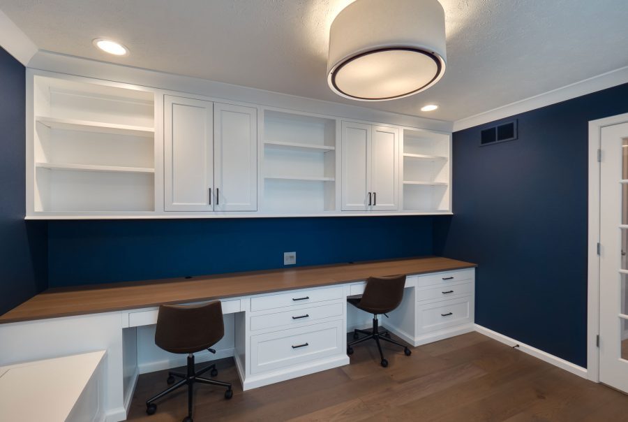 Brookline Lane Home Office Remodel